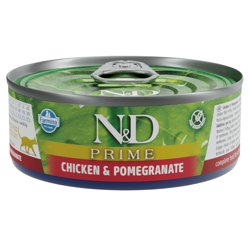 天然頂級無穀主食貓罐-雞肉石榴(70g)