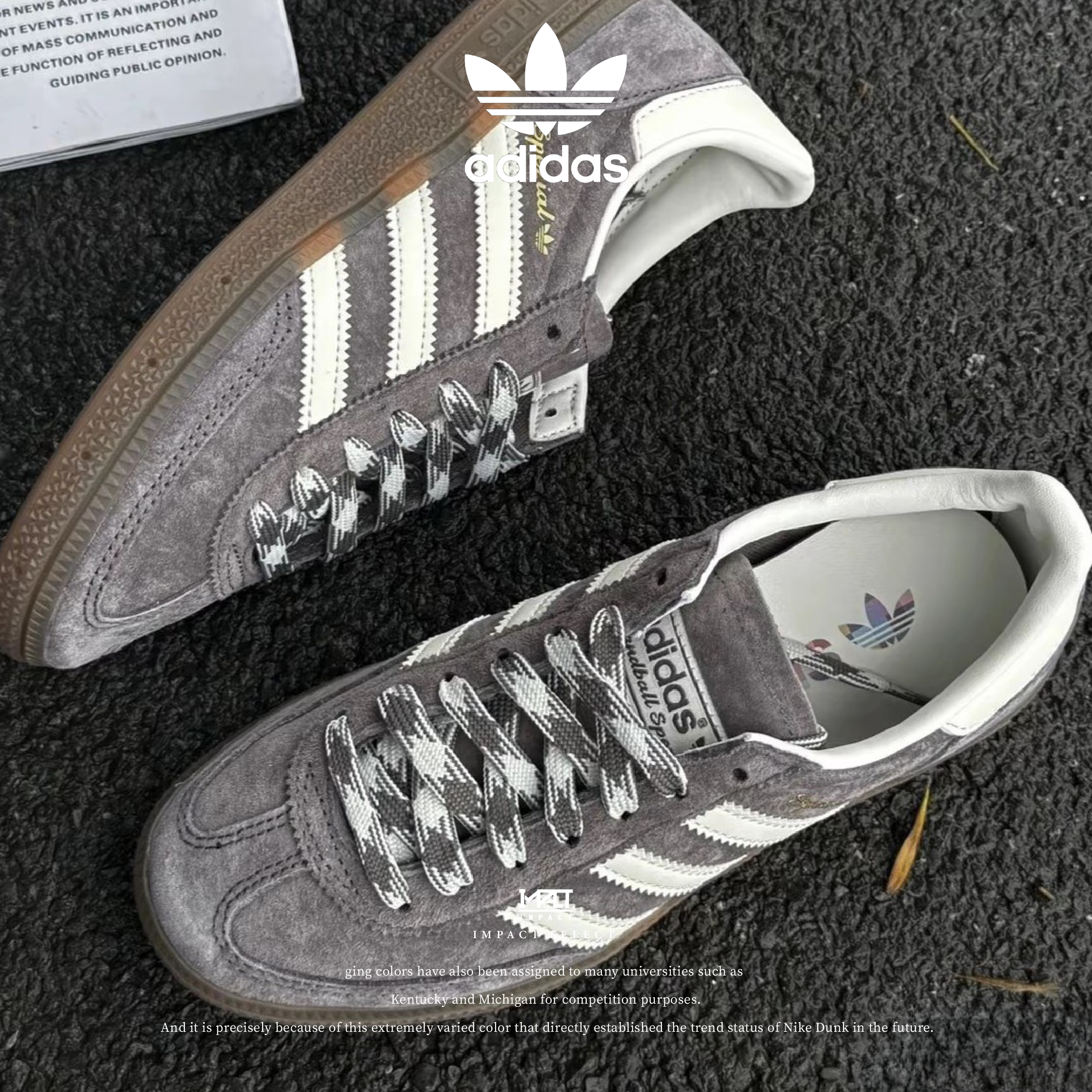 adidas Samba 麂皮 霧灰 煙灰 復古 德訓鞋 KJ6303