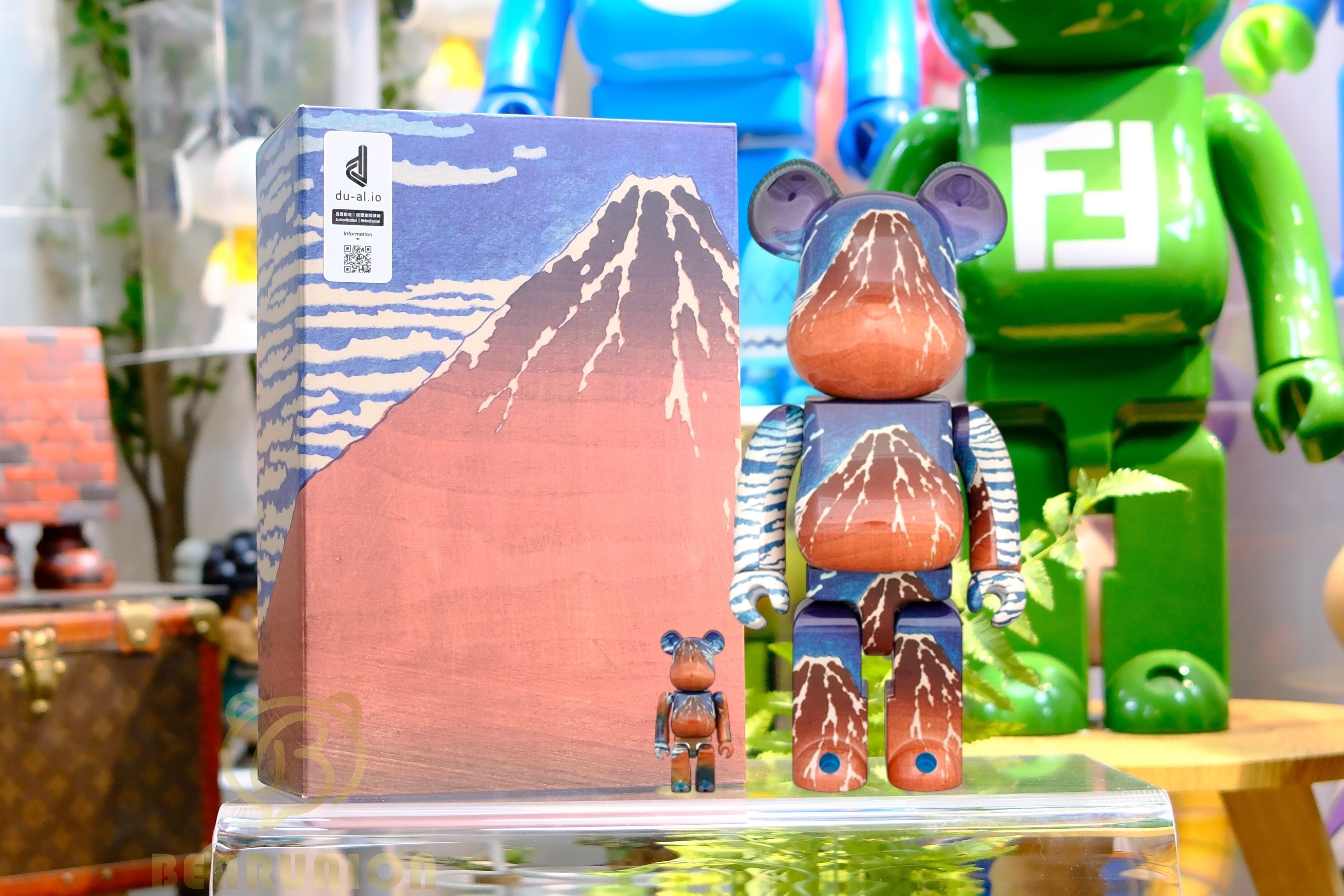 🥇現貨🥇Bearbrick 400% 100% 冨嶽三十六景 凱風快晴