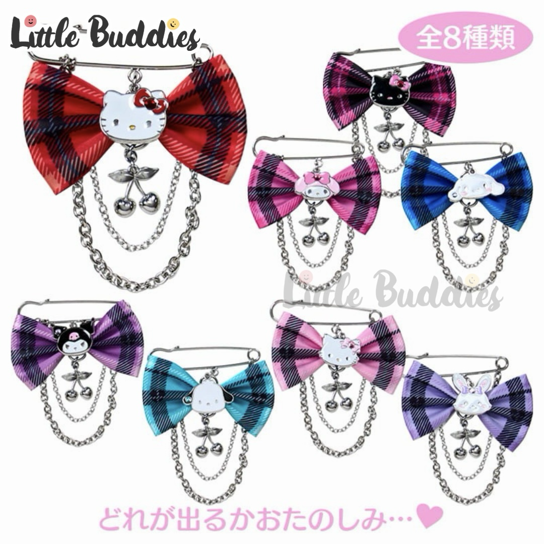 日本 Sanrio 搖滾風格系列 襟針盲盒