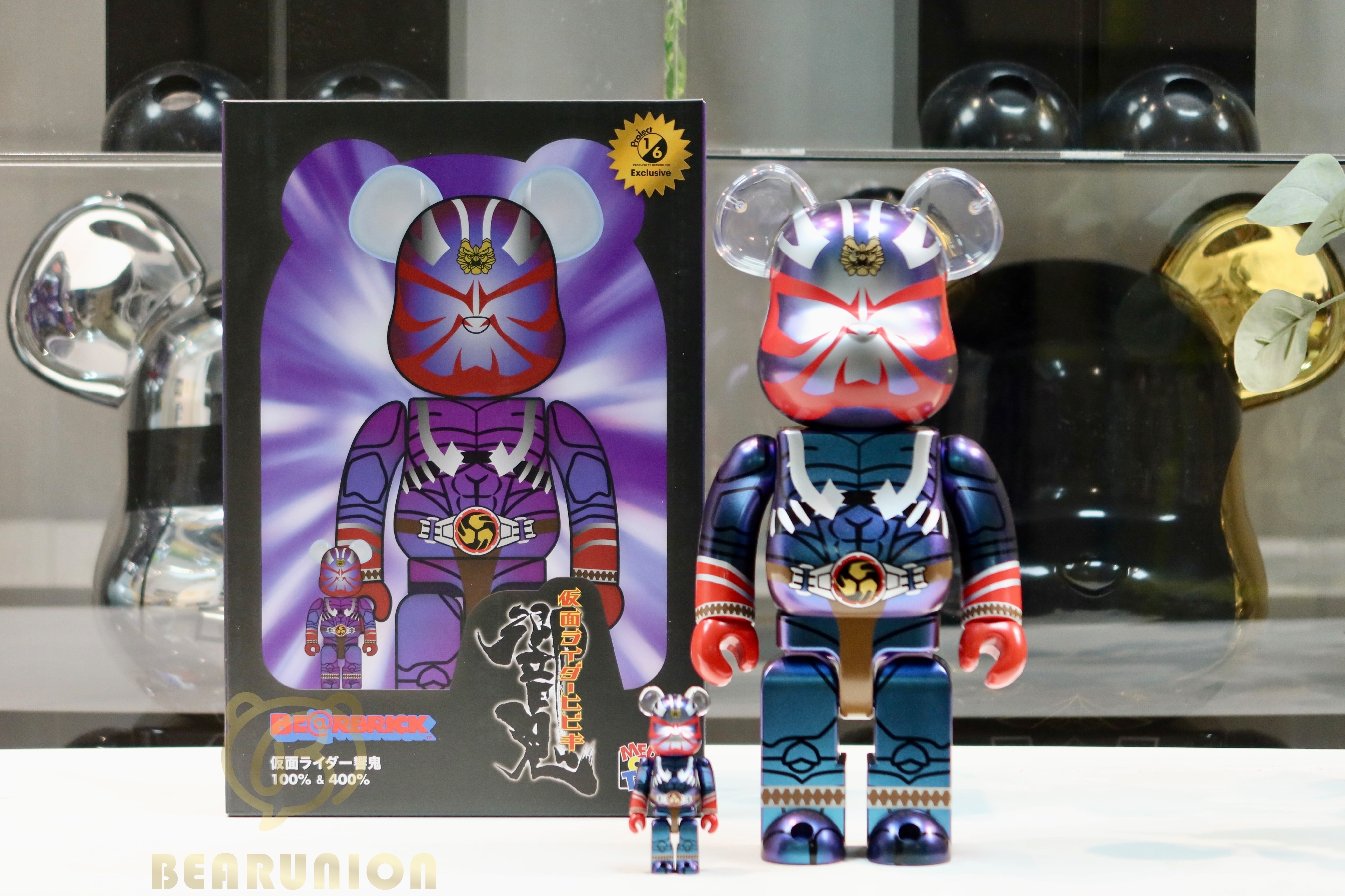 🥇現貨🥇🎏Bearbrick 400% 100% 仮面 假面騎士 響鬼
