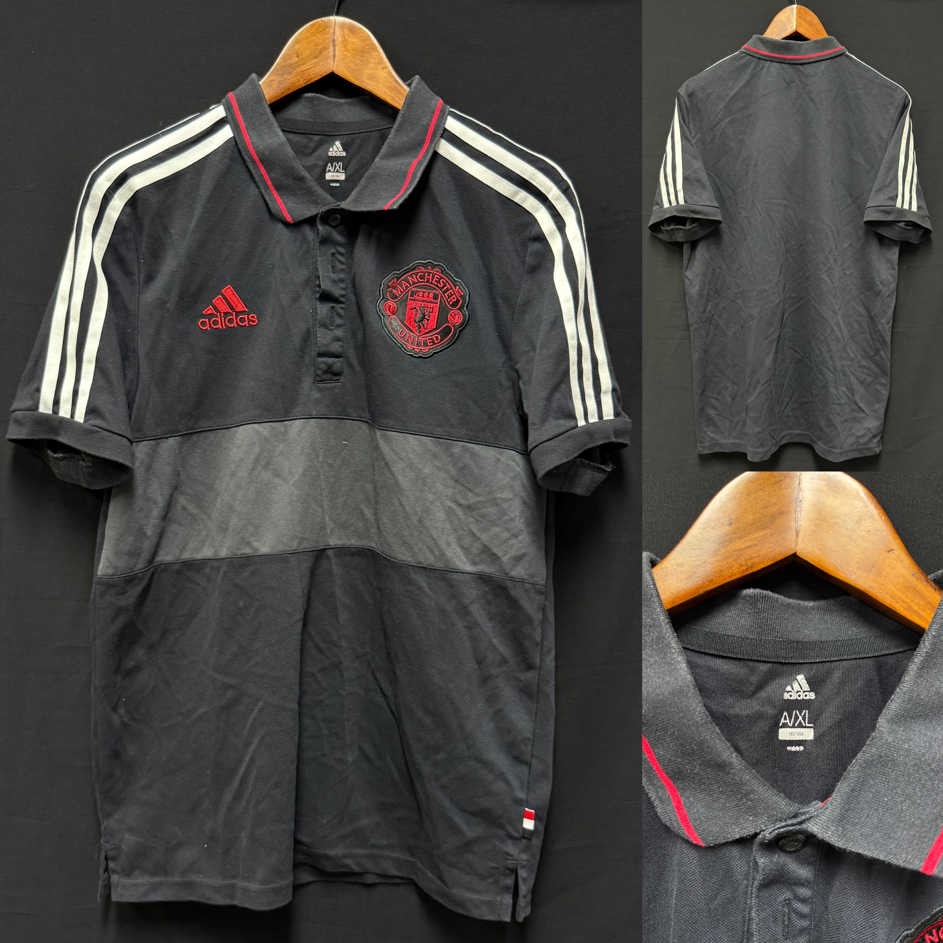 曼聯 2018-2019 Adidas 球員 Polo