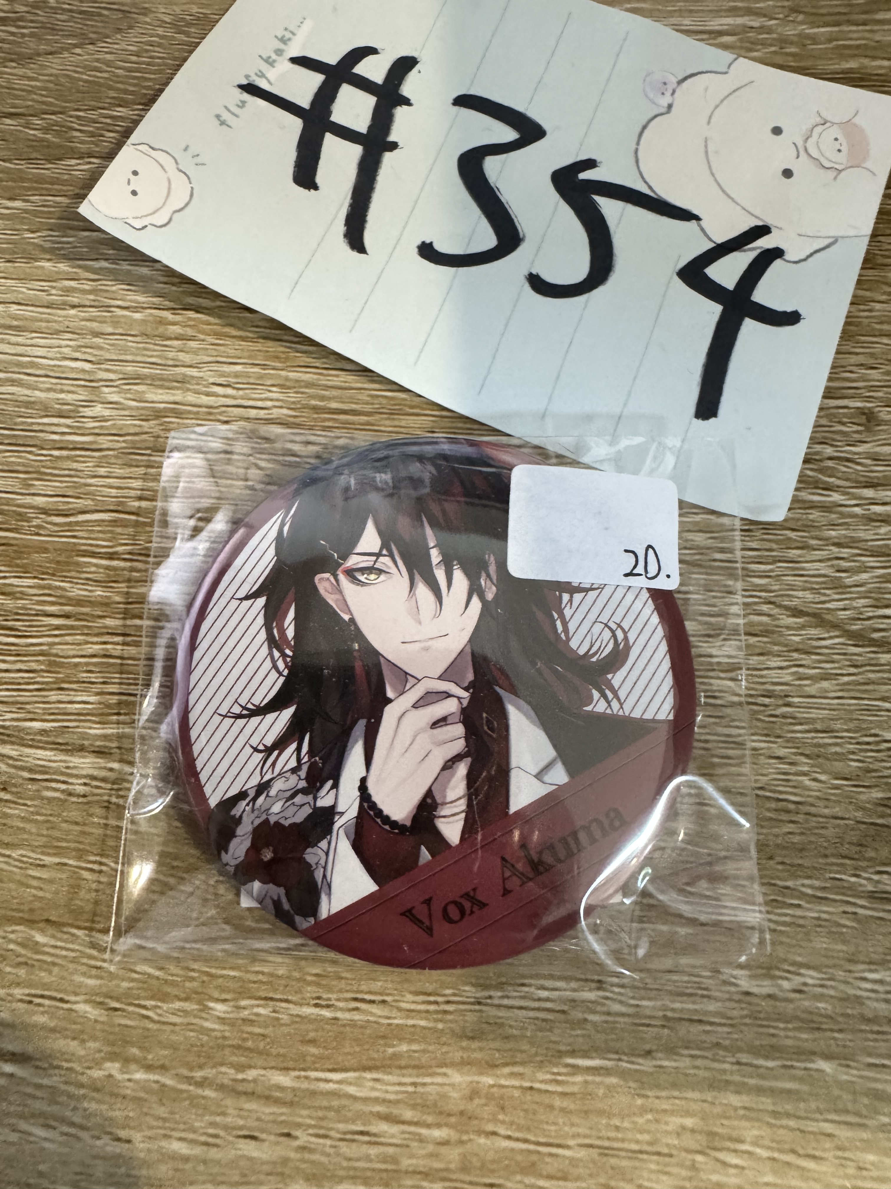 彩虹社 VOX  襟章#354