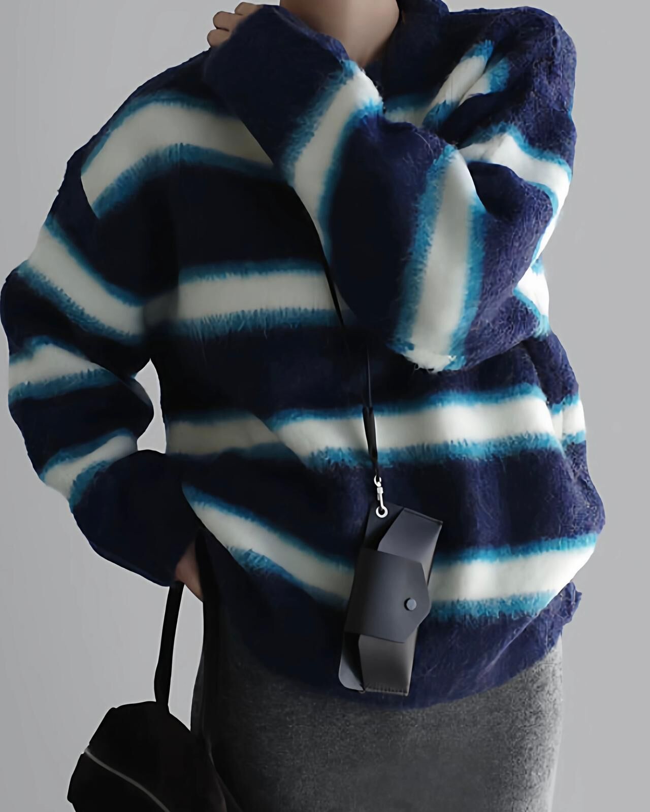 橫間針織衫 T5832