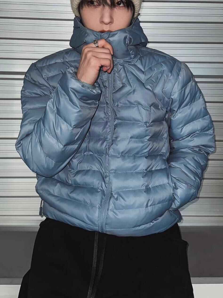 淨色連帽拉鍊外套(薄夾棉) GARMENTS-063JK