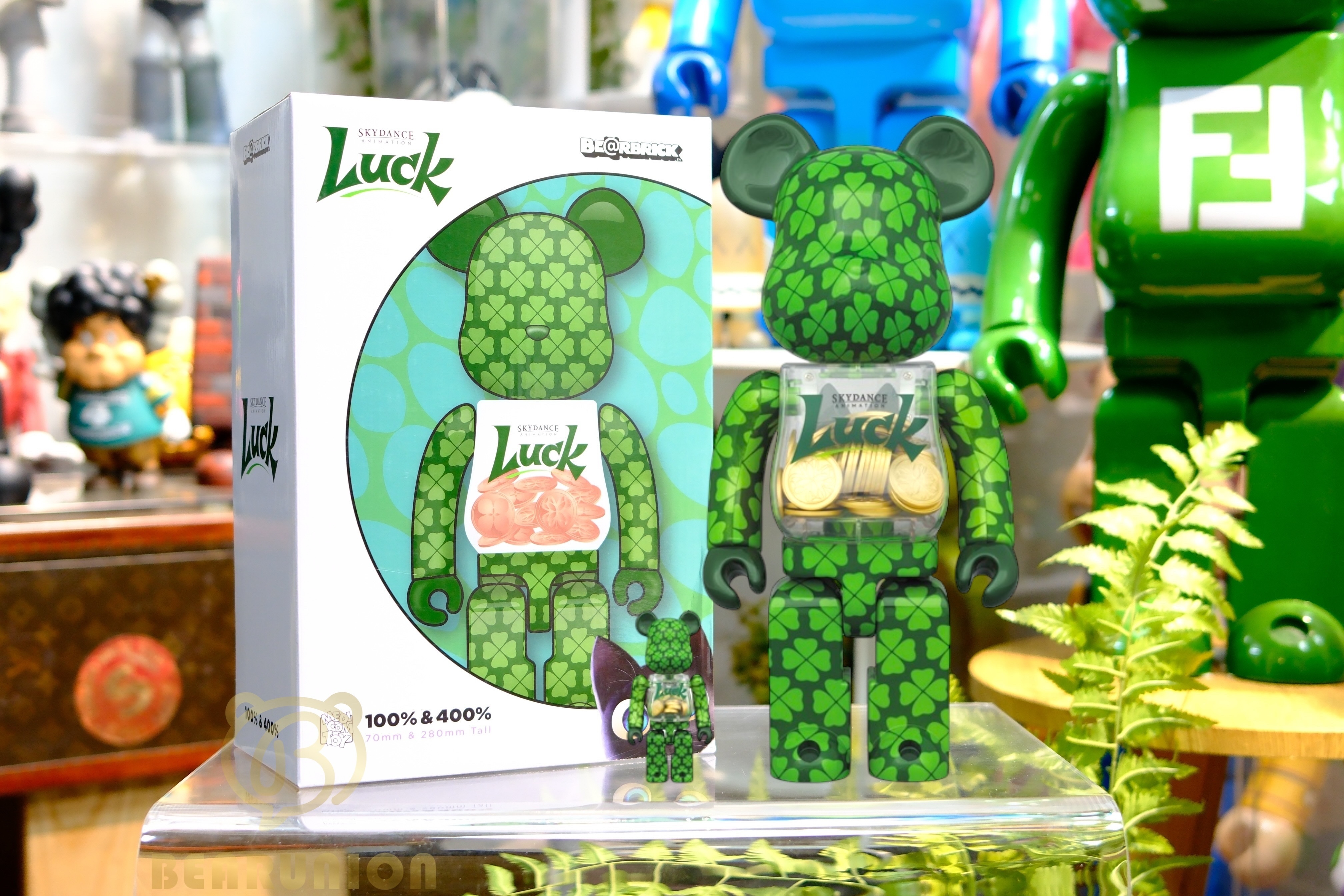 🥇現貨🥇Bearbrick 400% 100% LUCK
