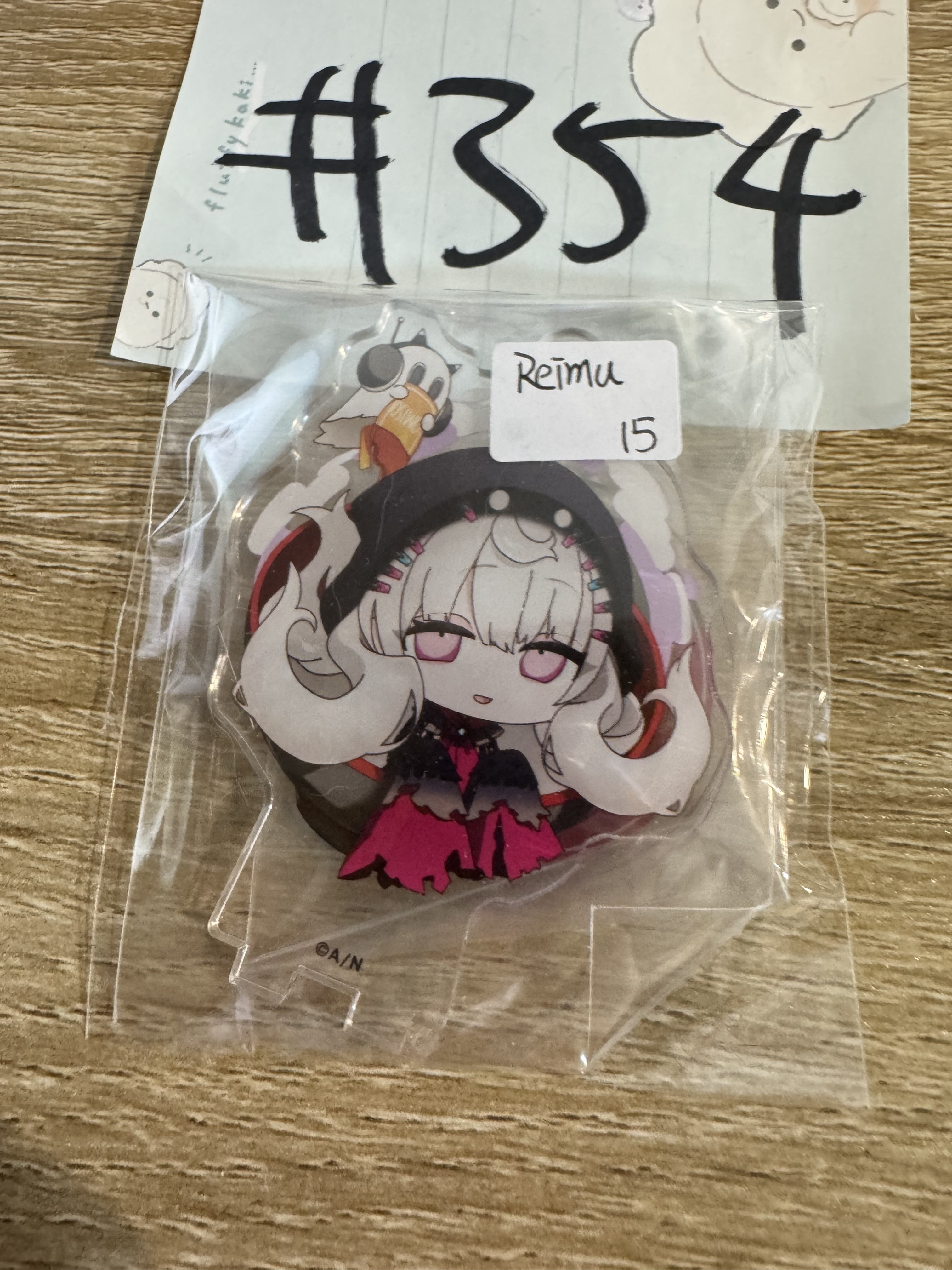 彩虹社 REIMU 立牌#354