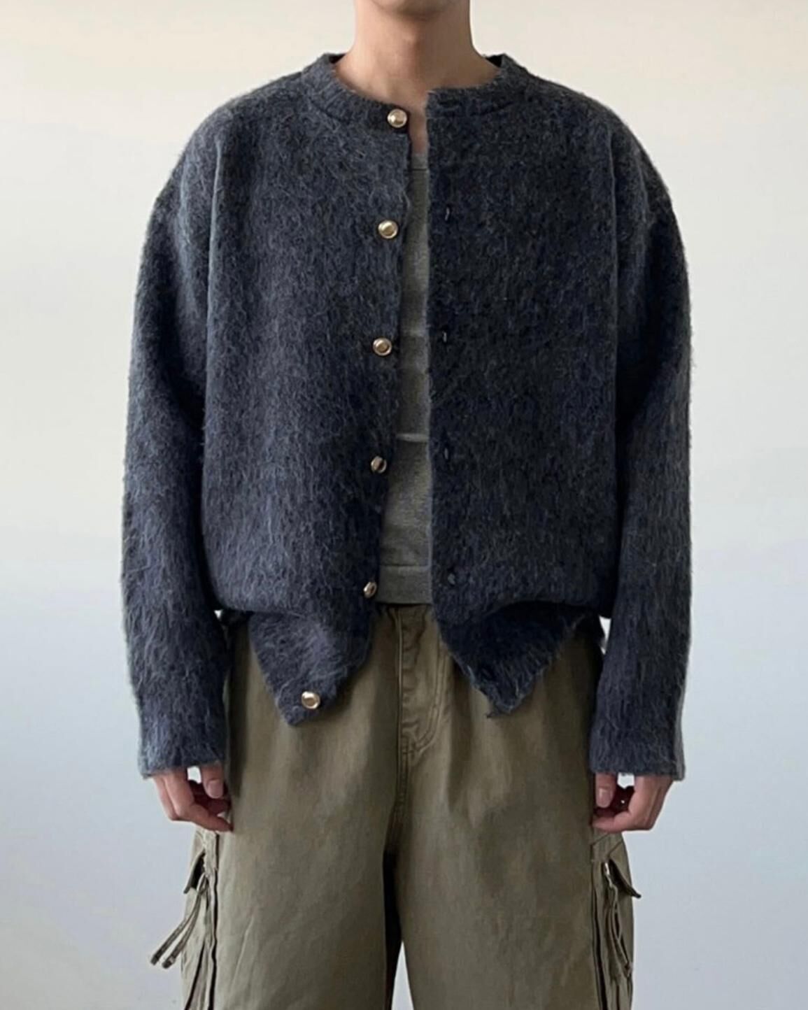 淨色開胸外套 Tac-0339JK