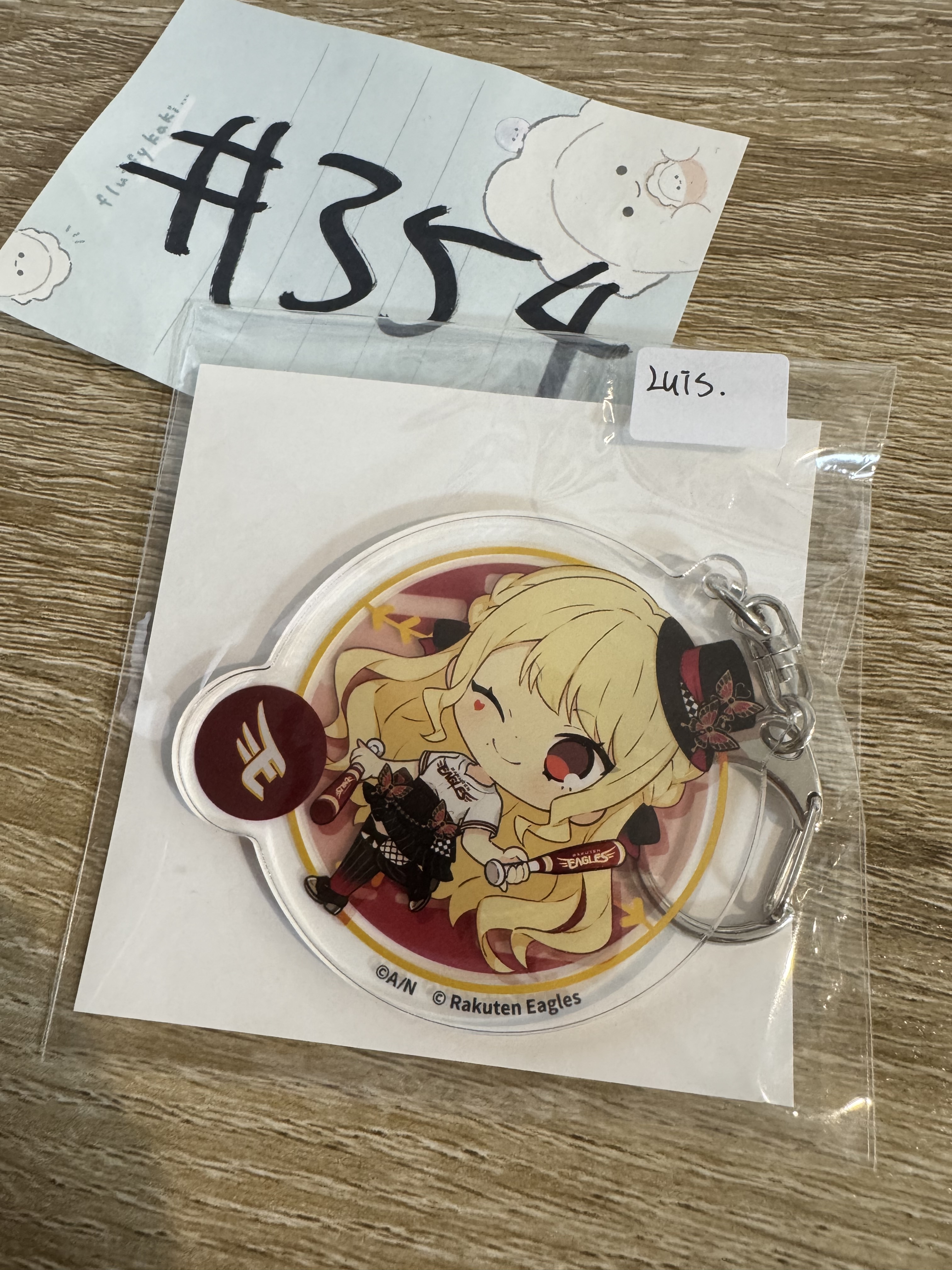 彩虹社 LUIS 掛件#354