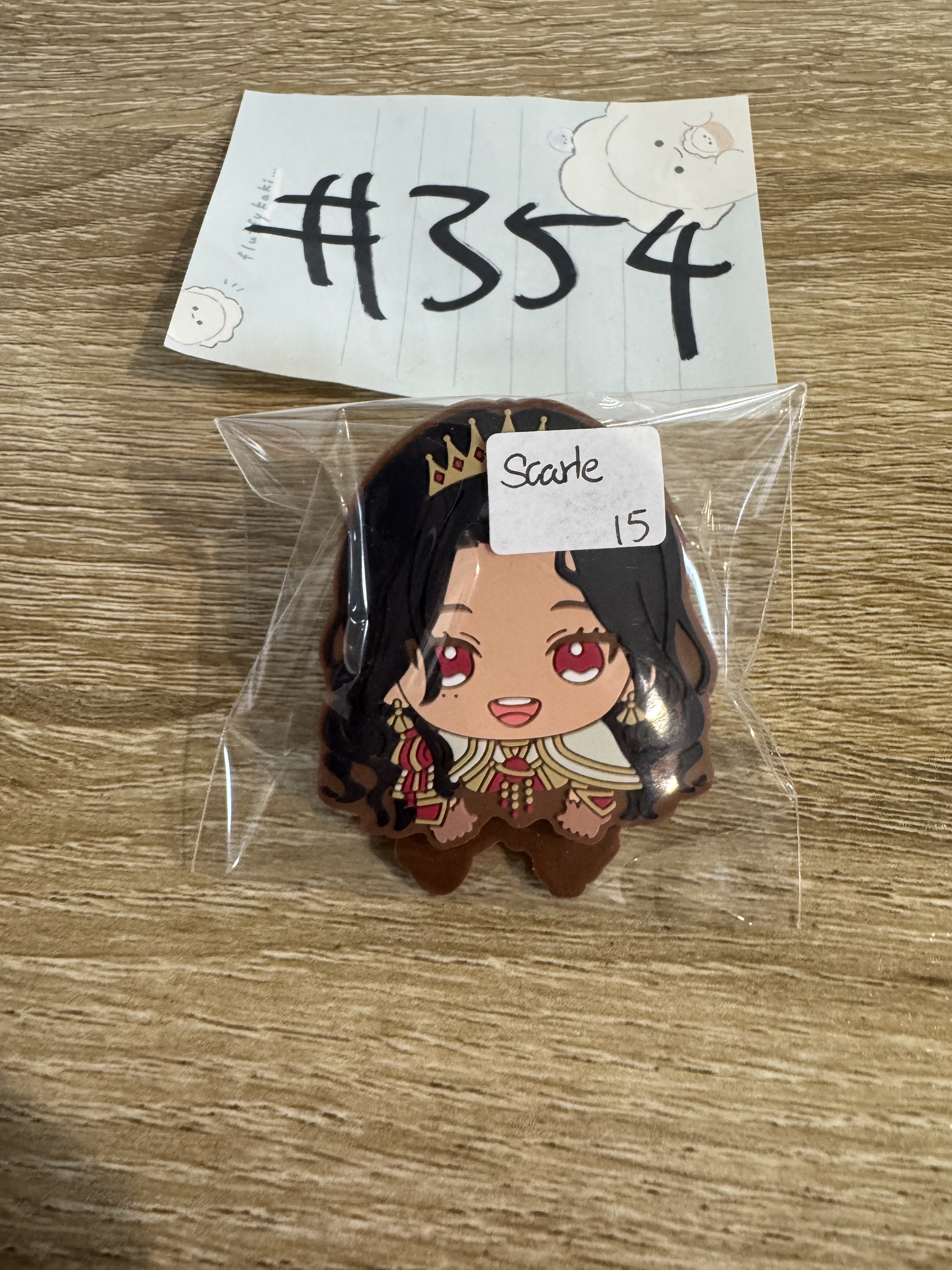 彩虹社 SCARLE 夾子#354