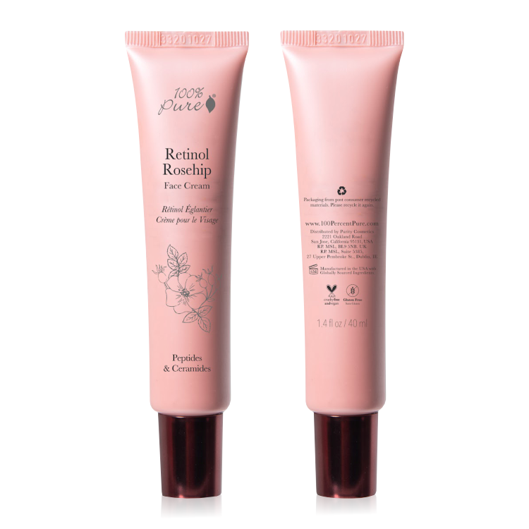 美國100%Pure視黃醇玫瑰果深層保濕乳