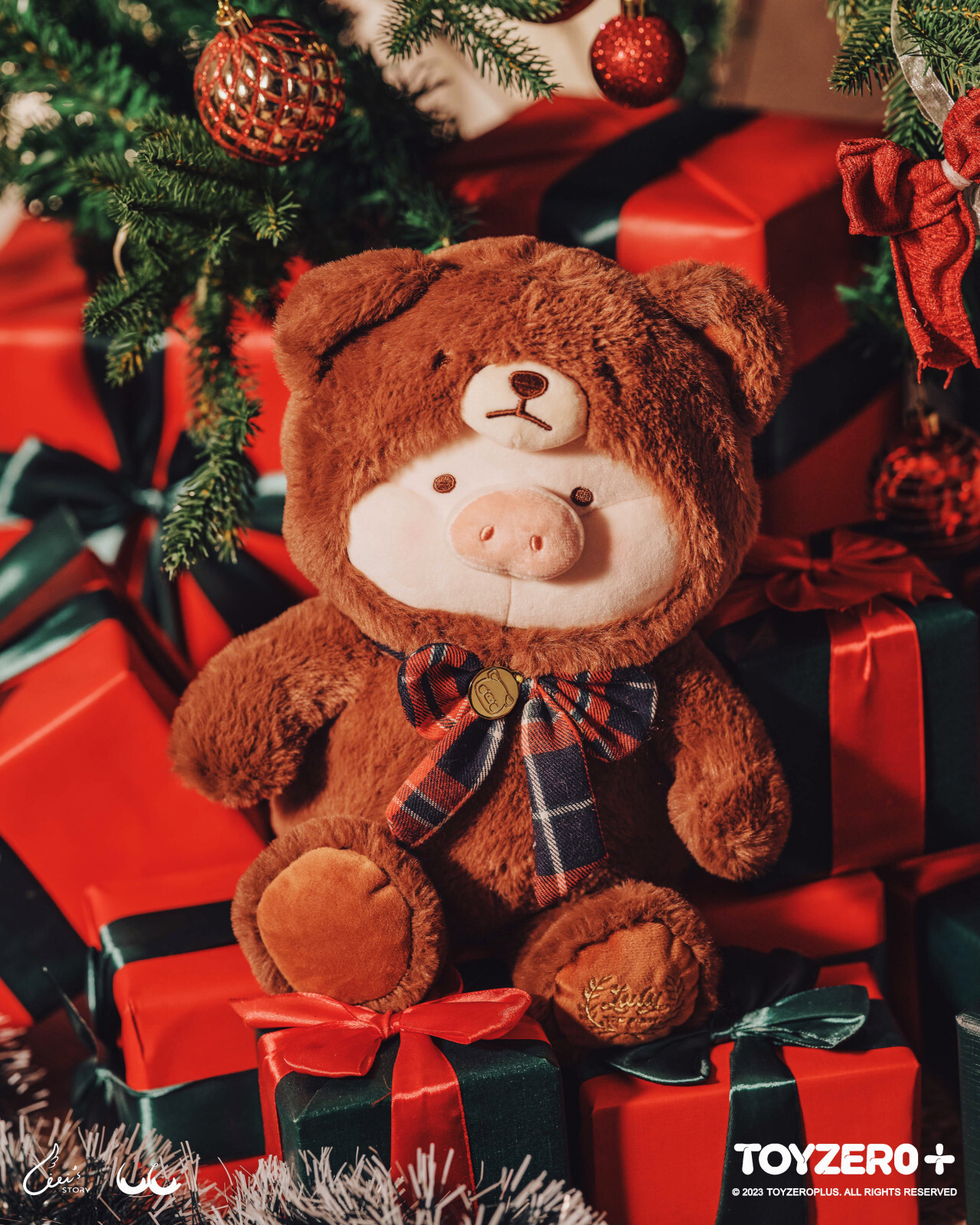 罐頭豬LuLu X'Mas - 25cm泰迪LuLu