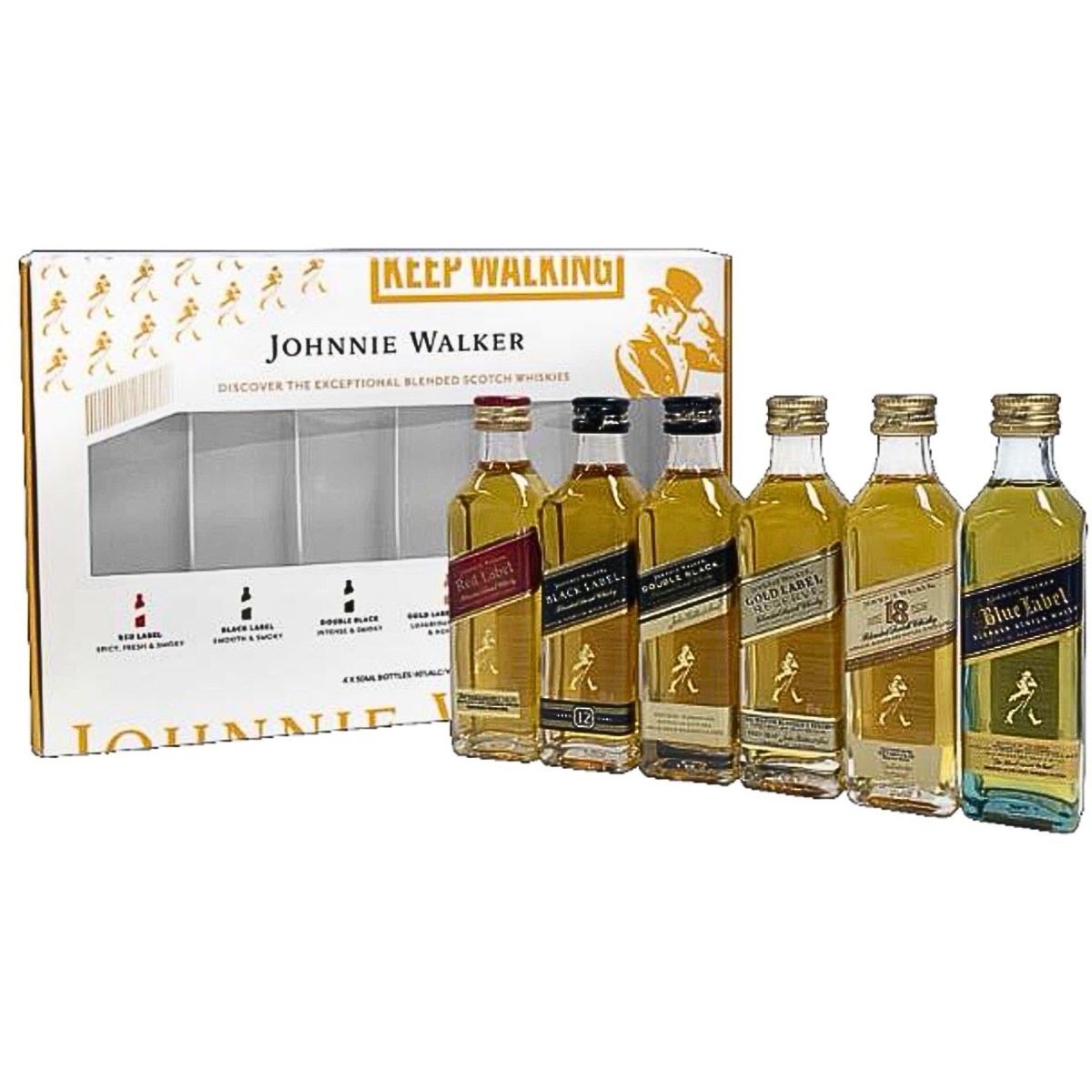 約翰走路 調和威士忌 倒數月曆 50mL x 6