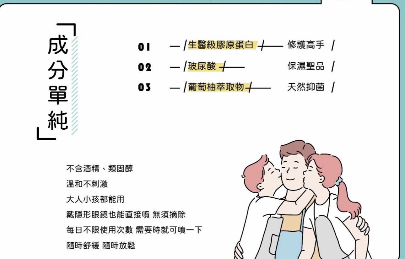 【預購】TW1212601 iMist 愛眼濕膠原蛋白保濕噴霧 20ml