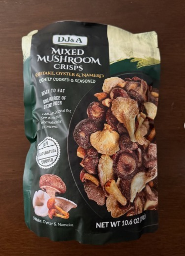 【預購】Q121202 DJ&A 混合蘑菇脆片，10.6 盎司