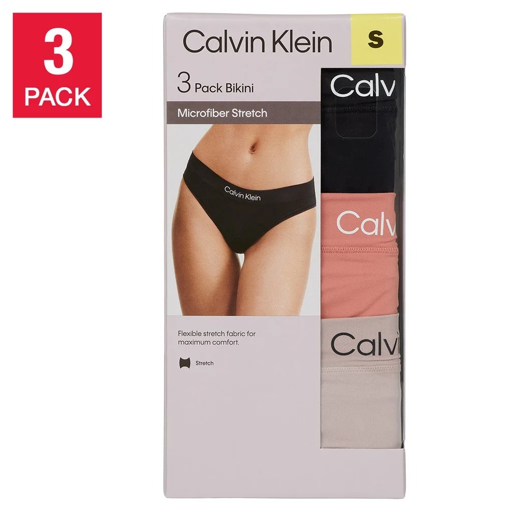 【預購】Q121208 Calvin Klein 女士比基尼 3 件裝