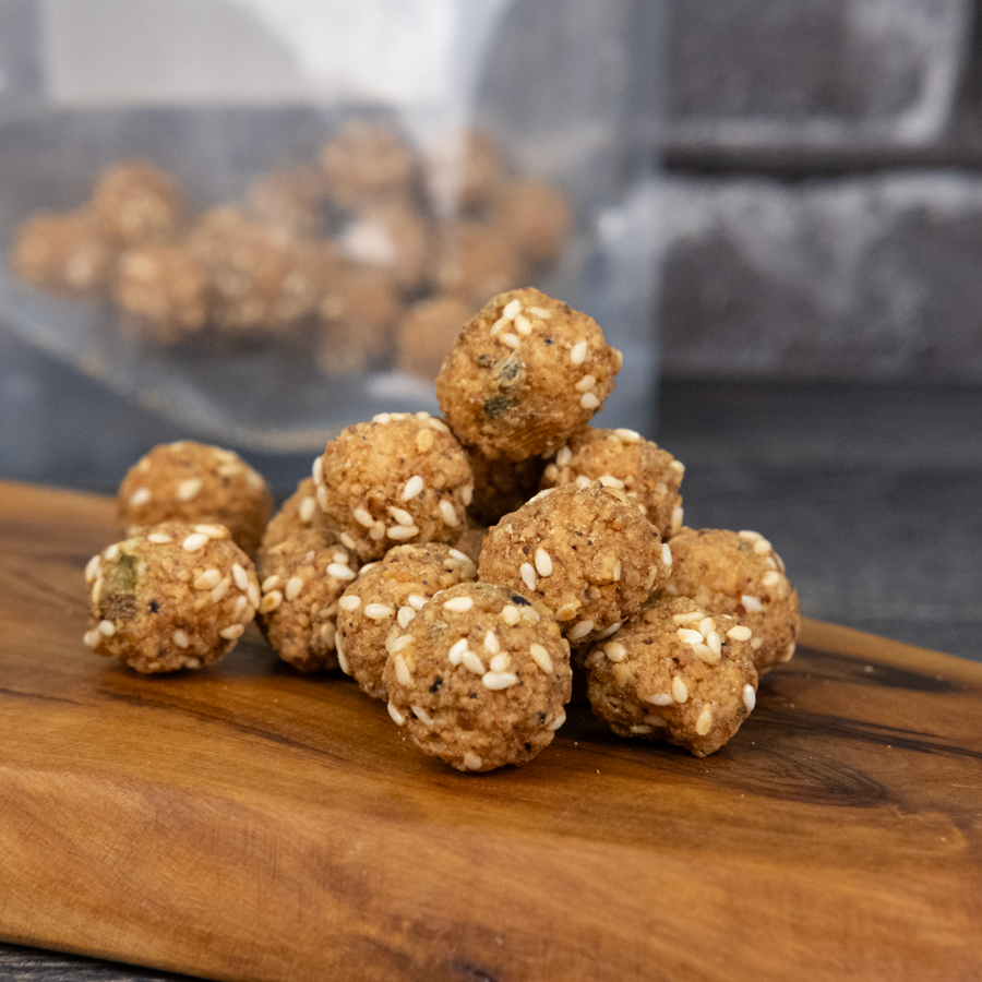 魚麻荖-海苔芝麻口味 (100g) | 新品種美味零食 | 非油炸