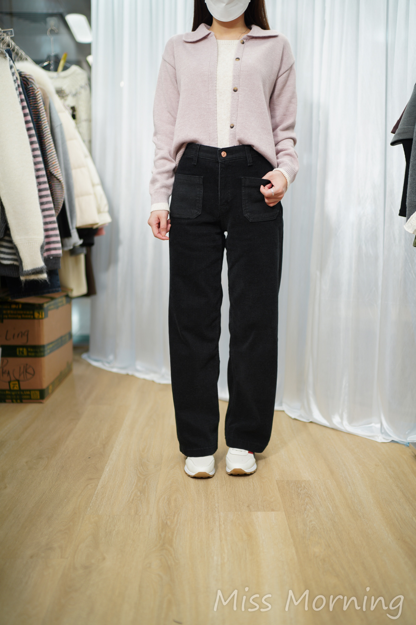 20% wool假2件上衣(14972)