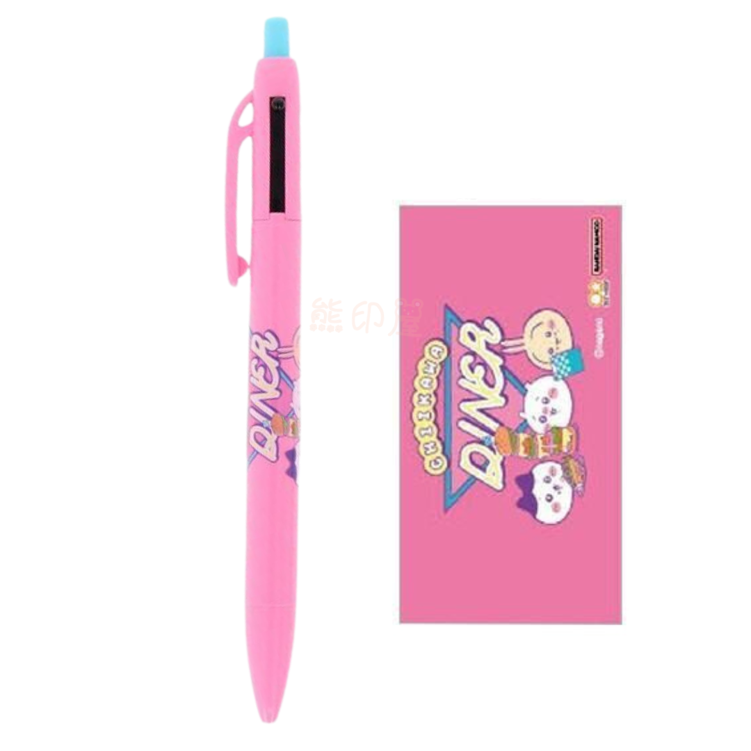 Chiikawa 餐廳晚餐款鉛芯筆兩色原子筆兩用筆 日本製