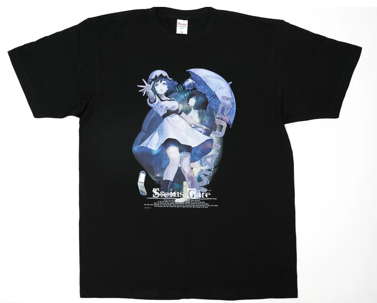 STEINS;GATE_命運石之門T恤-黑-椎名まゆり