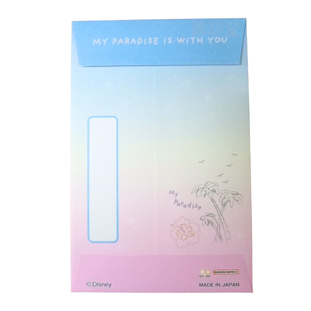 日本史迪仔 Stitch 心型款利是封3枚入 日本製