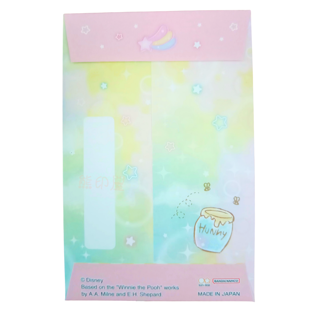 日本 小熊維尼 Winnie the Pooh 汽球款利是封3枚入 日本製