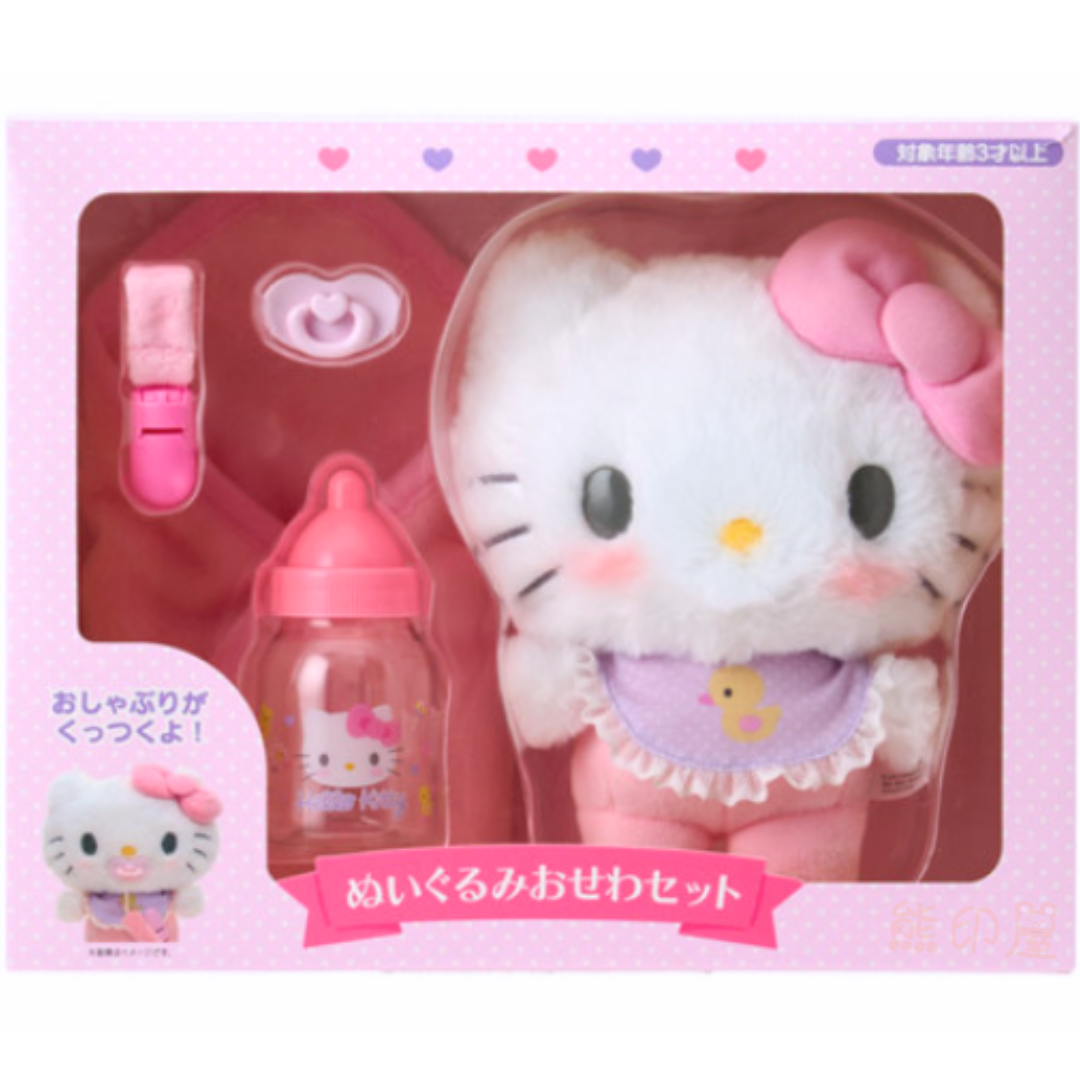Hello Kitty嬰兒抱抱毛絨玩具套裝 (平行進口)