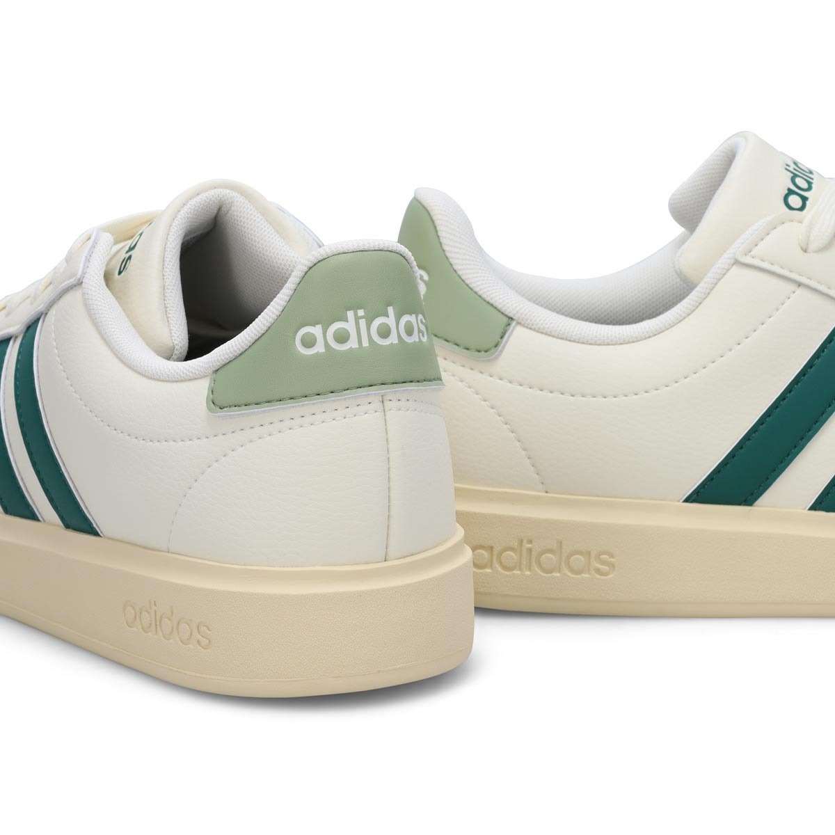 【直播】adidas LL121311 Grand Court 男裝運動鞋(米白拼綠)