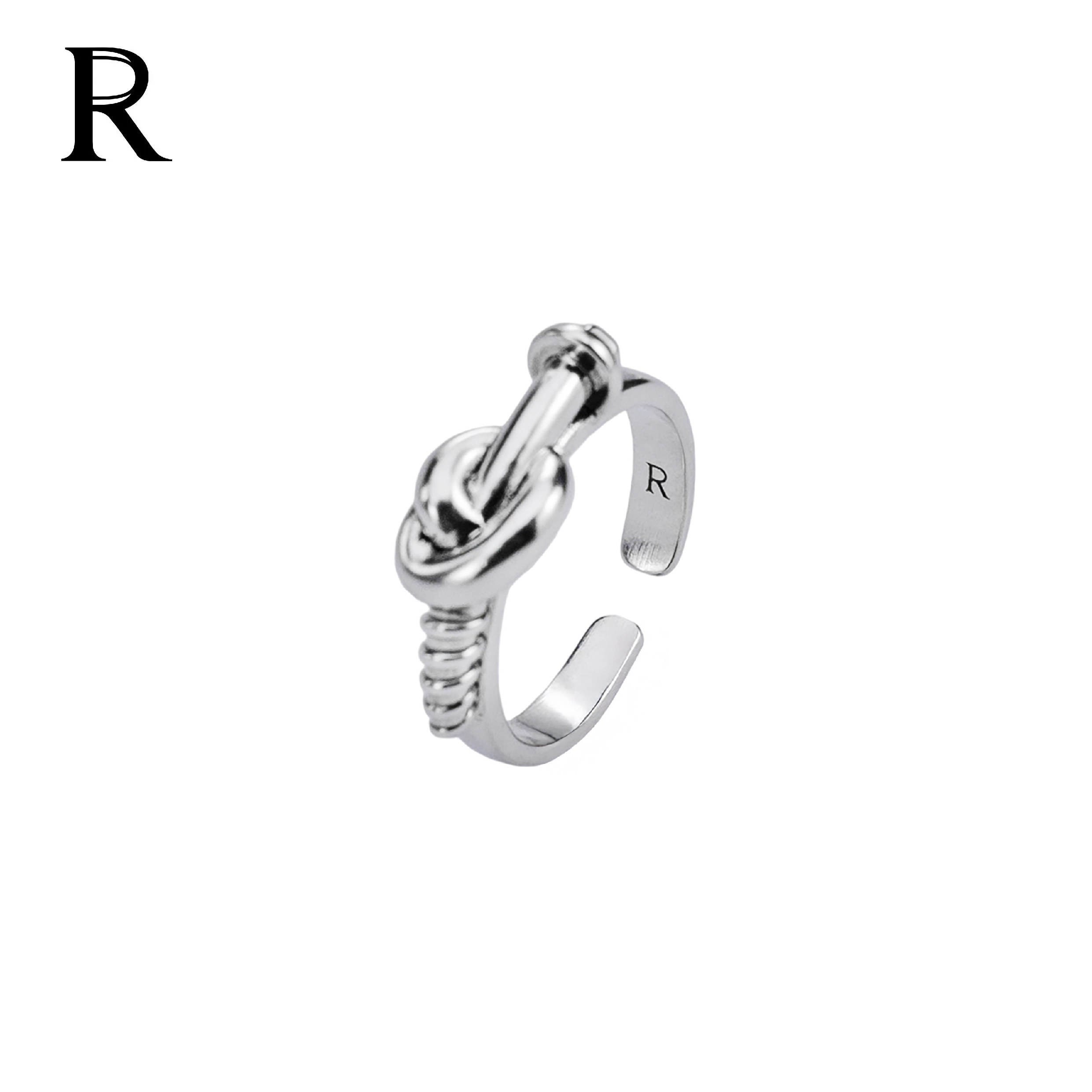 RECOVERY Spiral Infinite Rings 螺扭結戒指