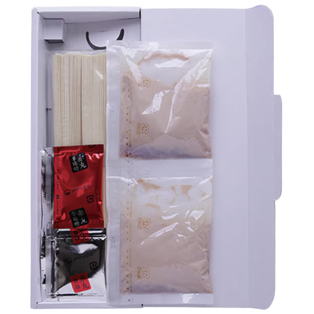 日本 一風堂 博多拉麵 2人份 (淡味) (白)