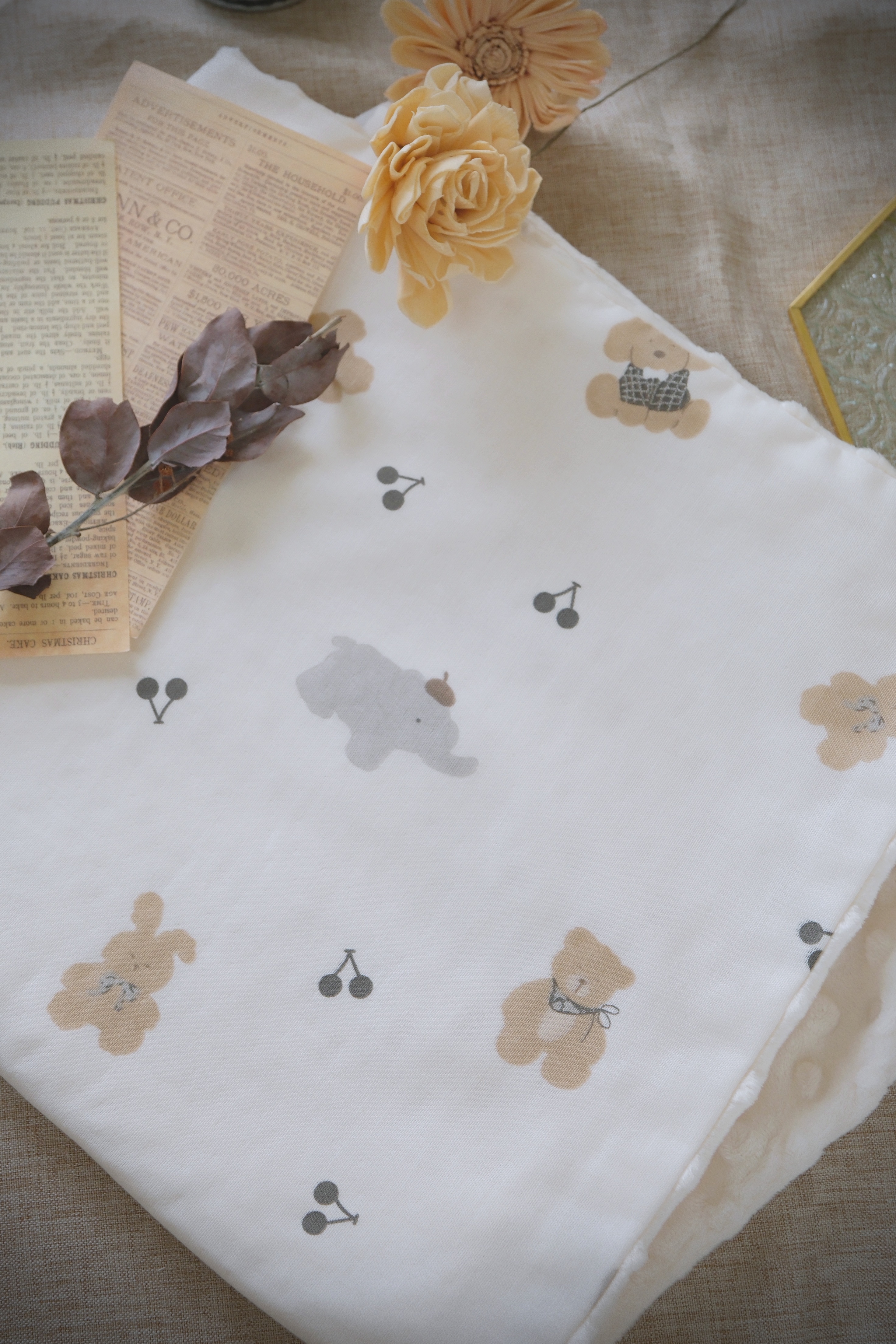 Hi Y.P store-嬰兒車蓋毯-動物樂隊