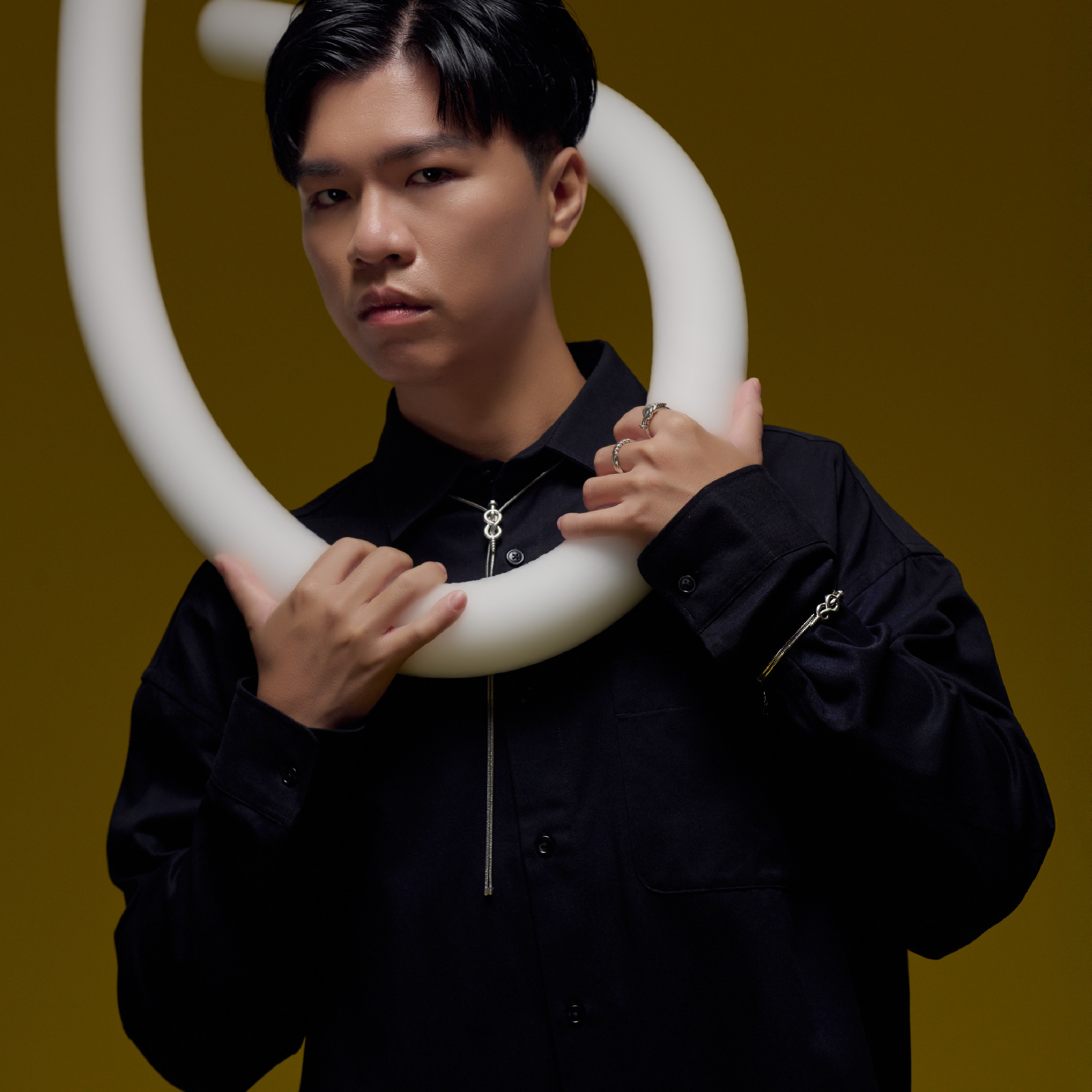 RECOVERY Spiral Infinite Bolo Tie 螺旋結無限 保羅領帶