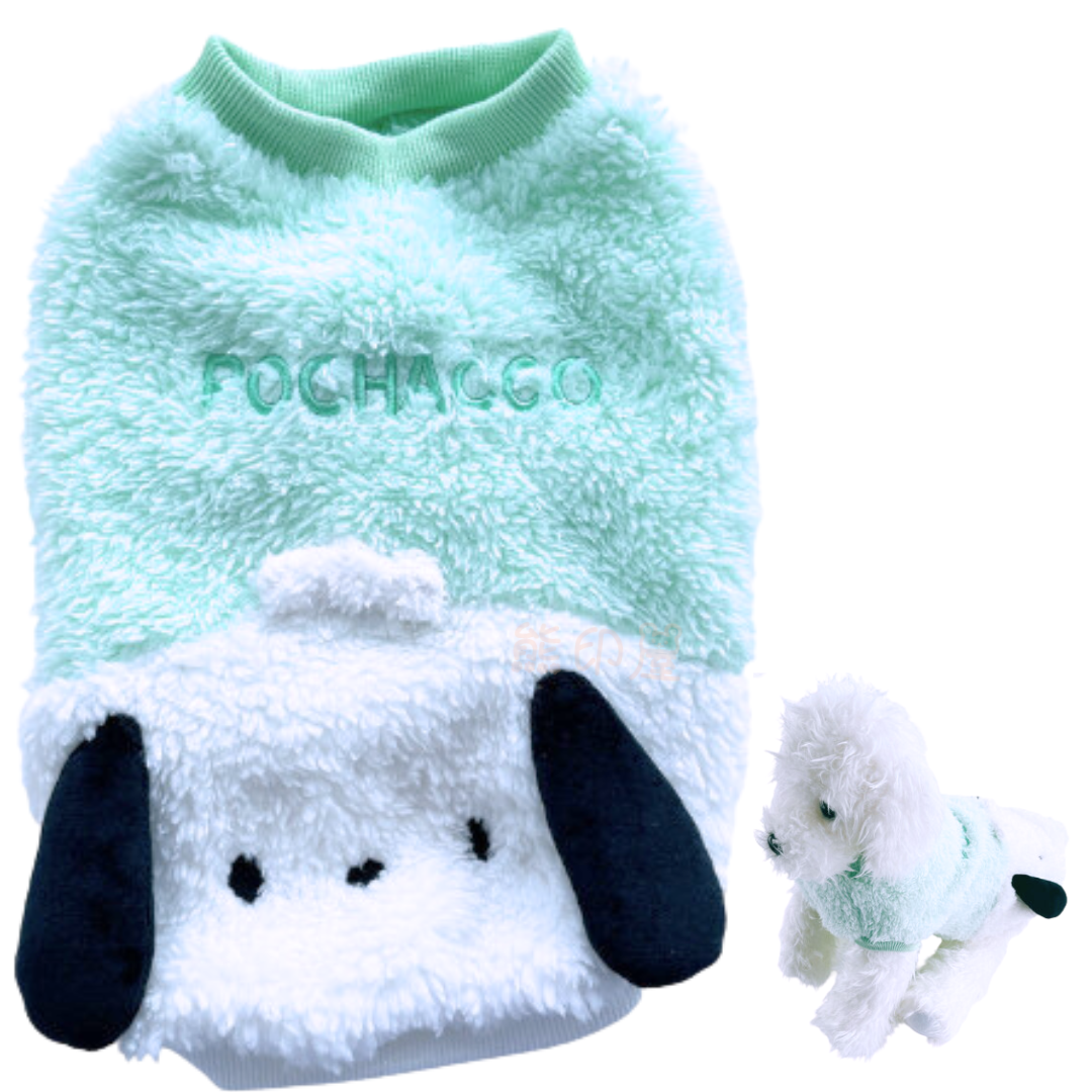 Pochacco PC狗款 冬季寵物衫 狗服裝 (M) [平行進口]
