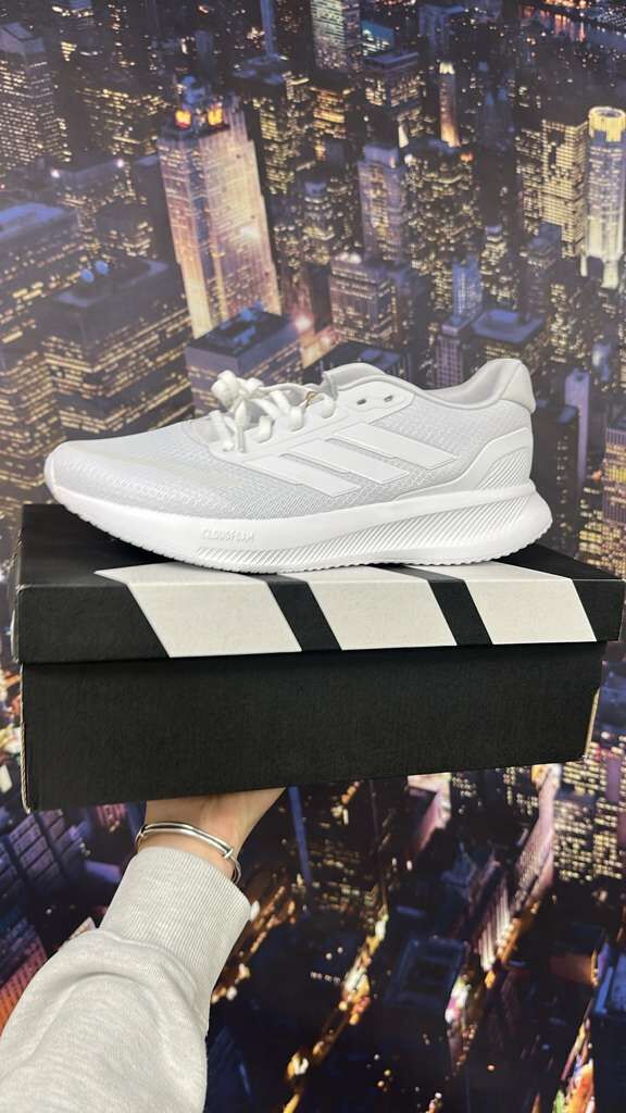 【直播】adidas LL121340 RUNFALCON 5 男裝跑步鞋(白色)