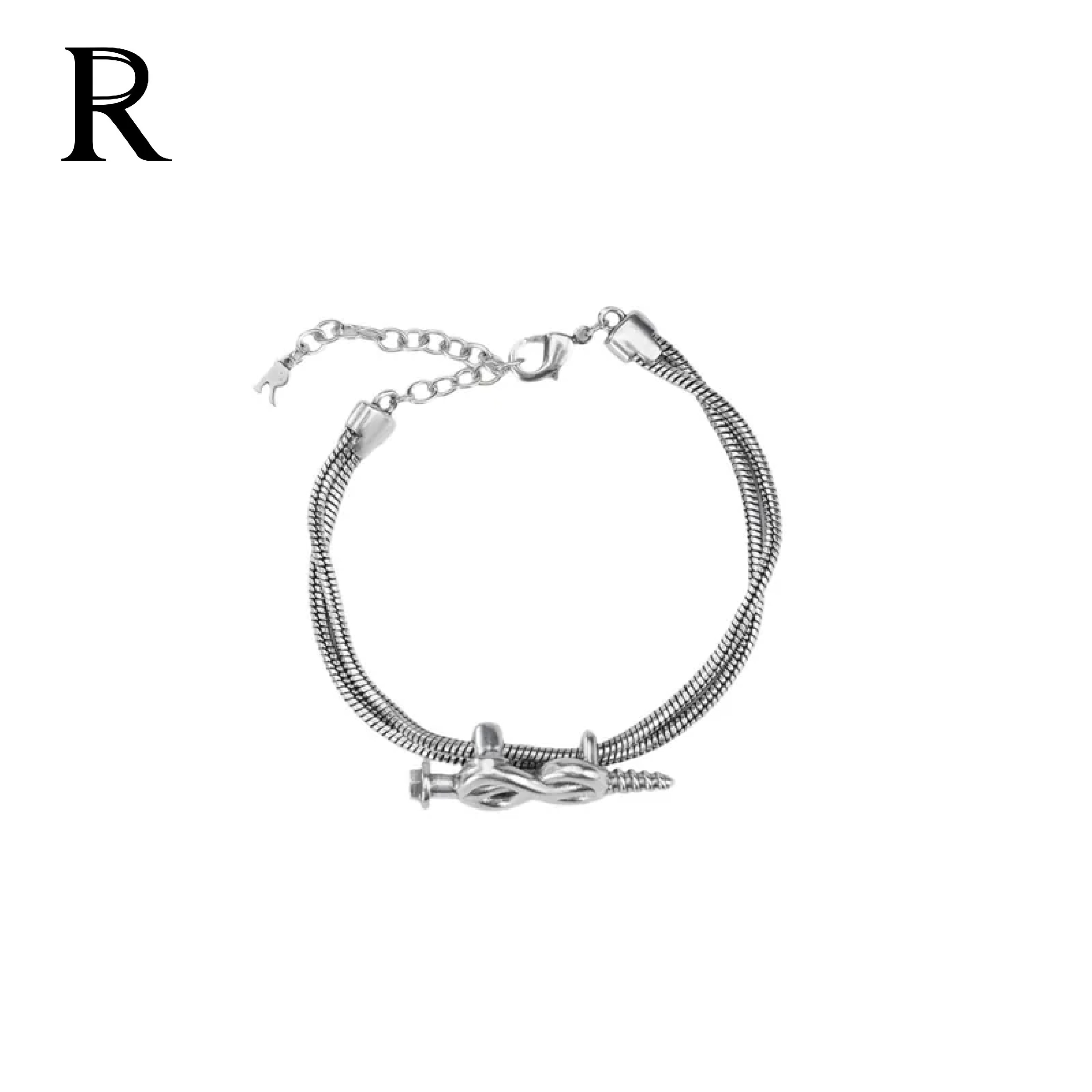 RECOVERY Spiral Infinite Bracelet 螺旋結無限手鍊