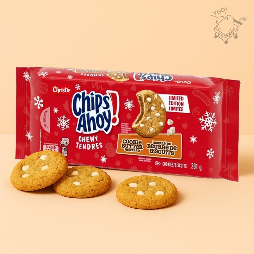 Chips Ahoy! Chewy Cookie Butter Cookies 聖誕節限量版 - 156g
