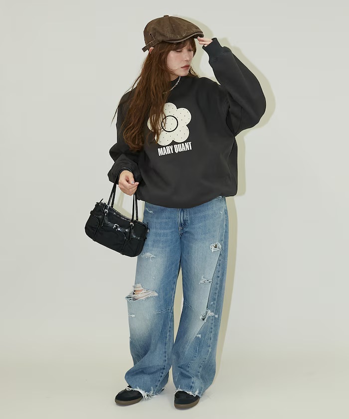 日牌小品MARY QUANT小花上衣(4色)D1472