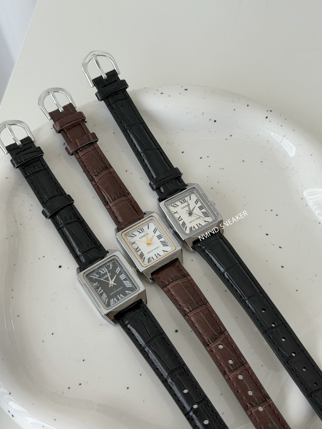 <聖誕預購價🕯️>Casio Vintage 皮革錶帶 經典復古小方錶 三款