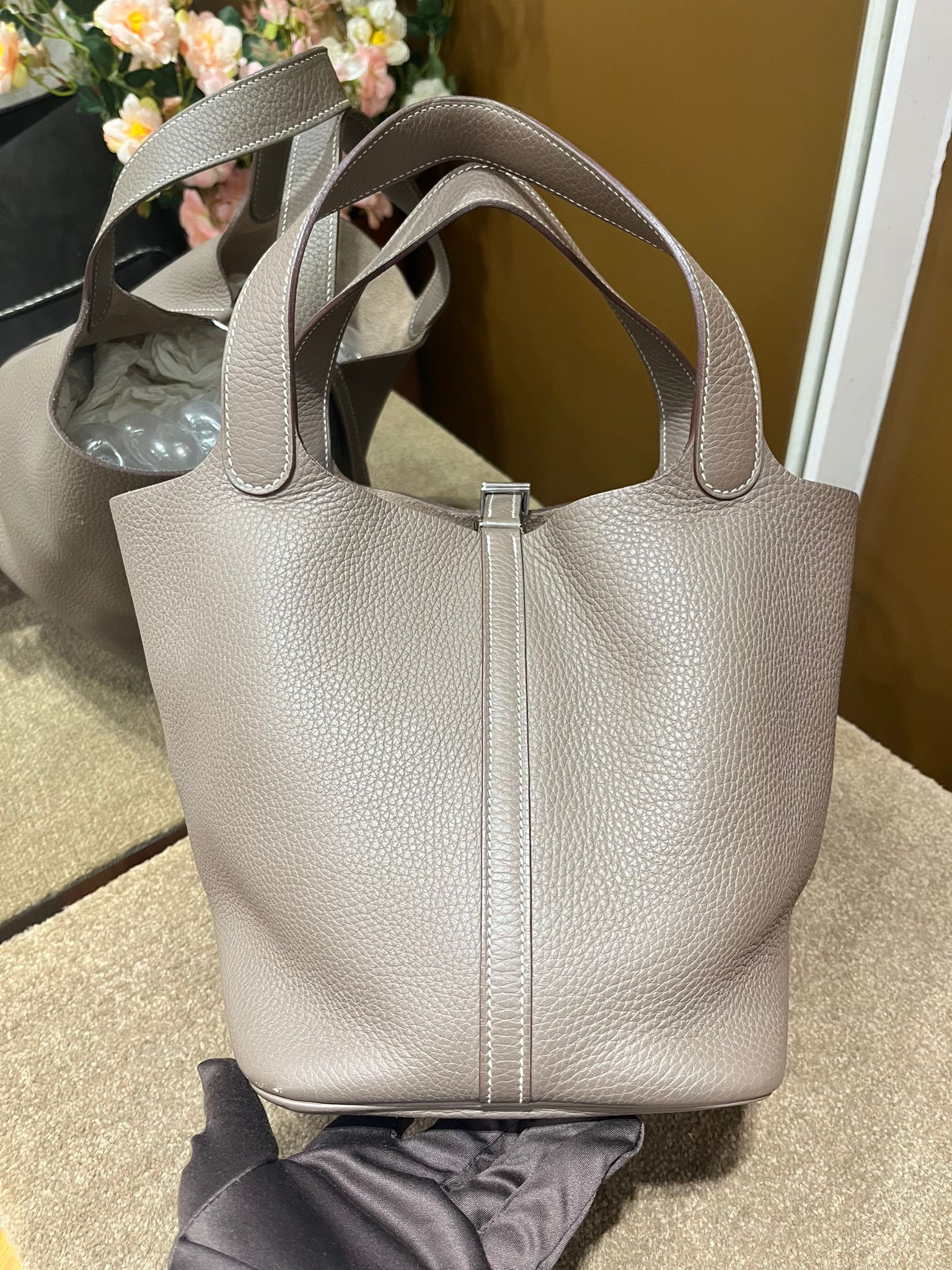 Picotin 22 18 etoupe ck tc 框P （二手90%new)