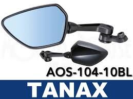 TANAX AOS-104-10B 防眩光學藍鏡後照鏡 (10mm)
