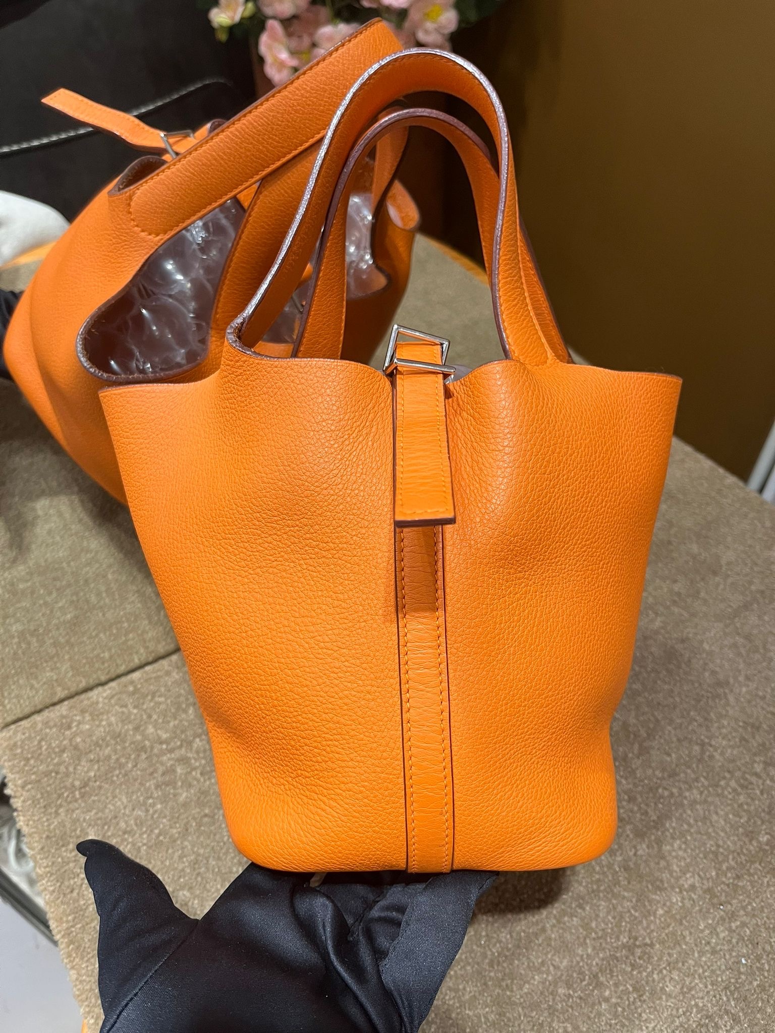 Picotin 18 orange ck tc 框F（二手90%new）