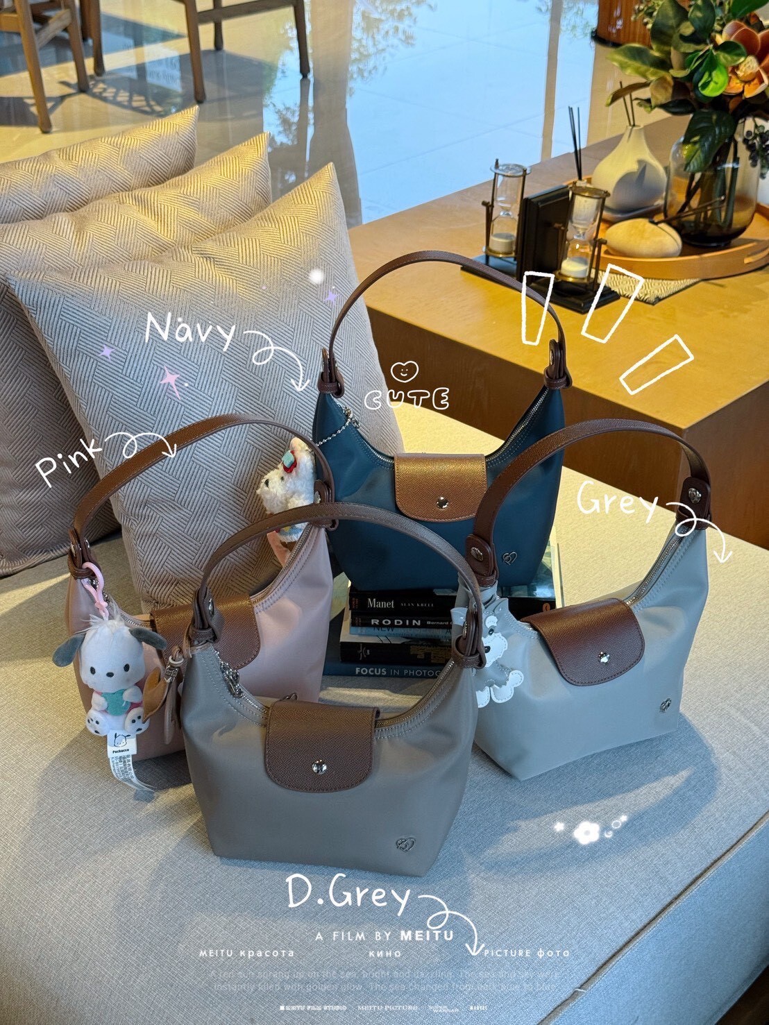 【預購】泰國 PonyTwentyeight 設計師品牌 MO-YA 尼龍包 手提 肩背 水餃包 多色可選