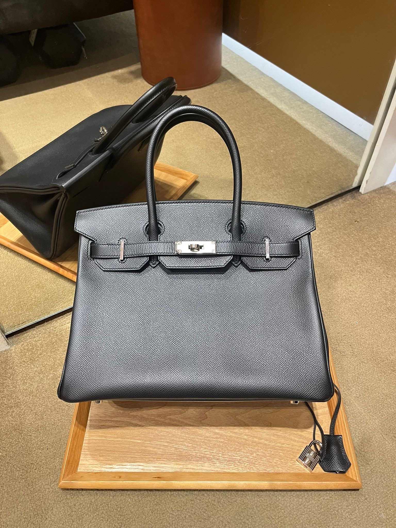 Birkin 30 89 noir ck epsom Z (二手97%new）