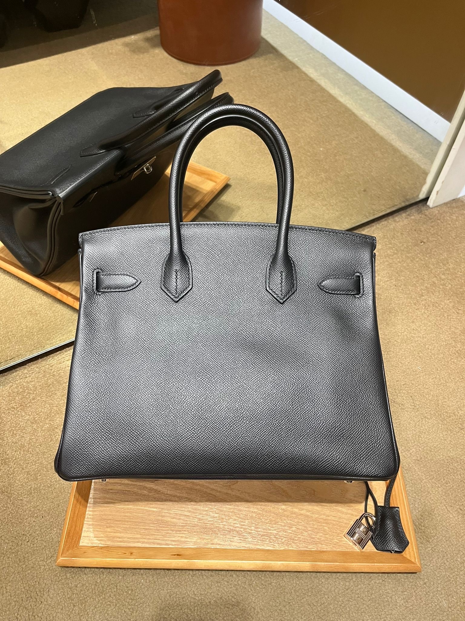 Birkin 30 89 noir ck epsom Z (二手97%new）