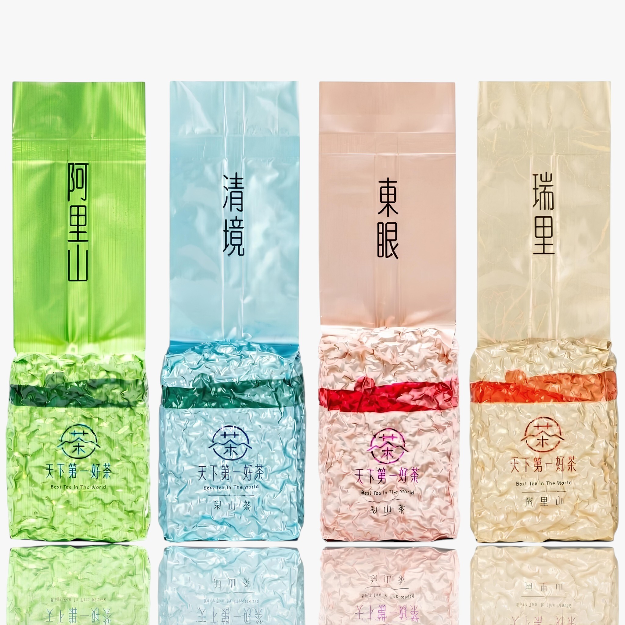 Budget-Friendly Tea Set - 600g｜Alishan × Cingjing × Dongyan × Ruili