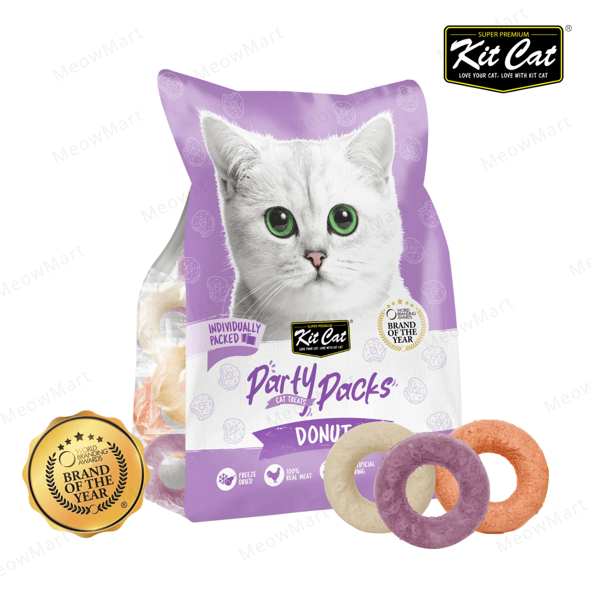 Kit Cat 貓貓凍乾造型小食 (冬甩) 30g