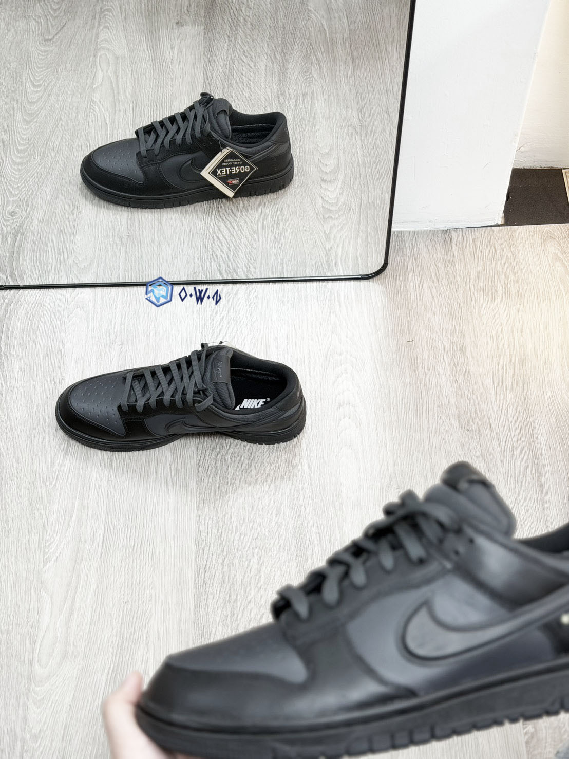 【OWN】Nike Dunk Low Gore Tex 球鞋 防水 低筒 板鞋 皮革 成人款 黑色