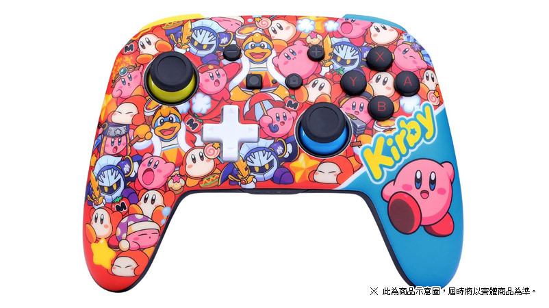 NS PowerA 增強款 專用無線控制器（卡比世界款）