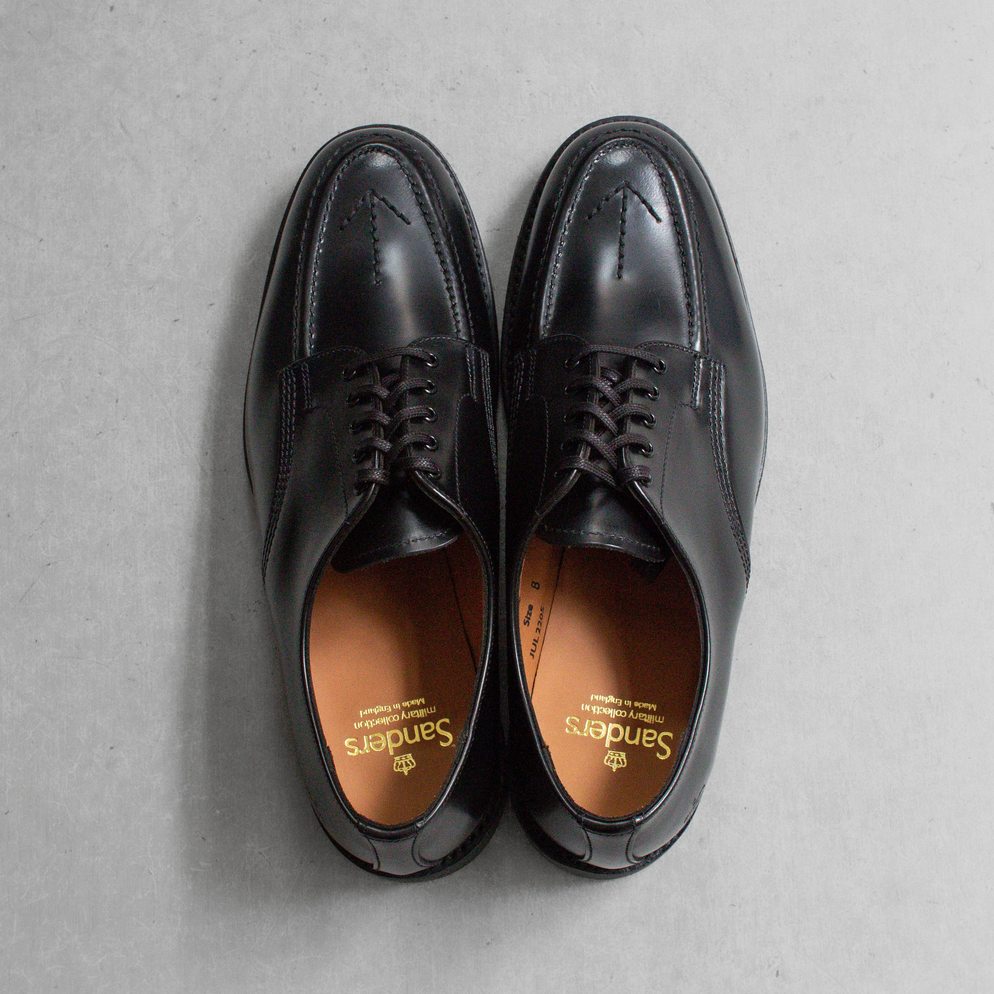 SANDERS MILITARY BROAD ARROW APRON DERBY 1137B