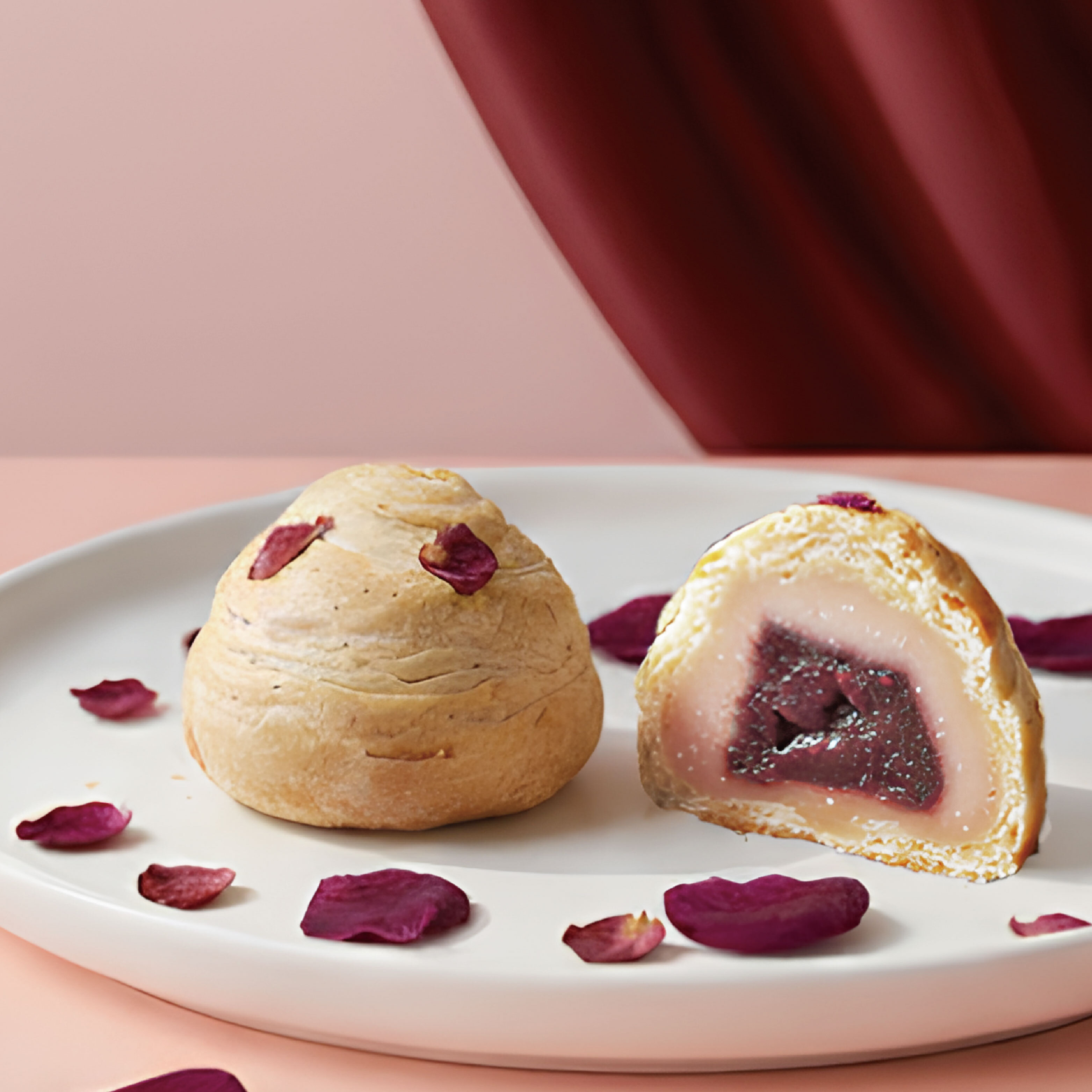 【母親節限定贈花束】芋頭酥-玫瑰典藏【常溫】